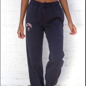 brandy melville navy rosa sweatpants
